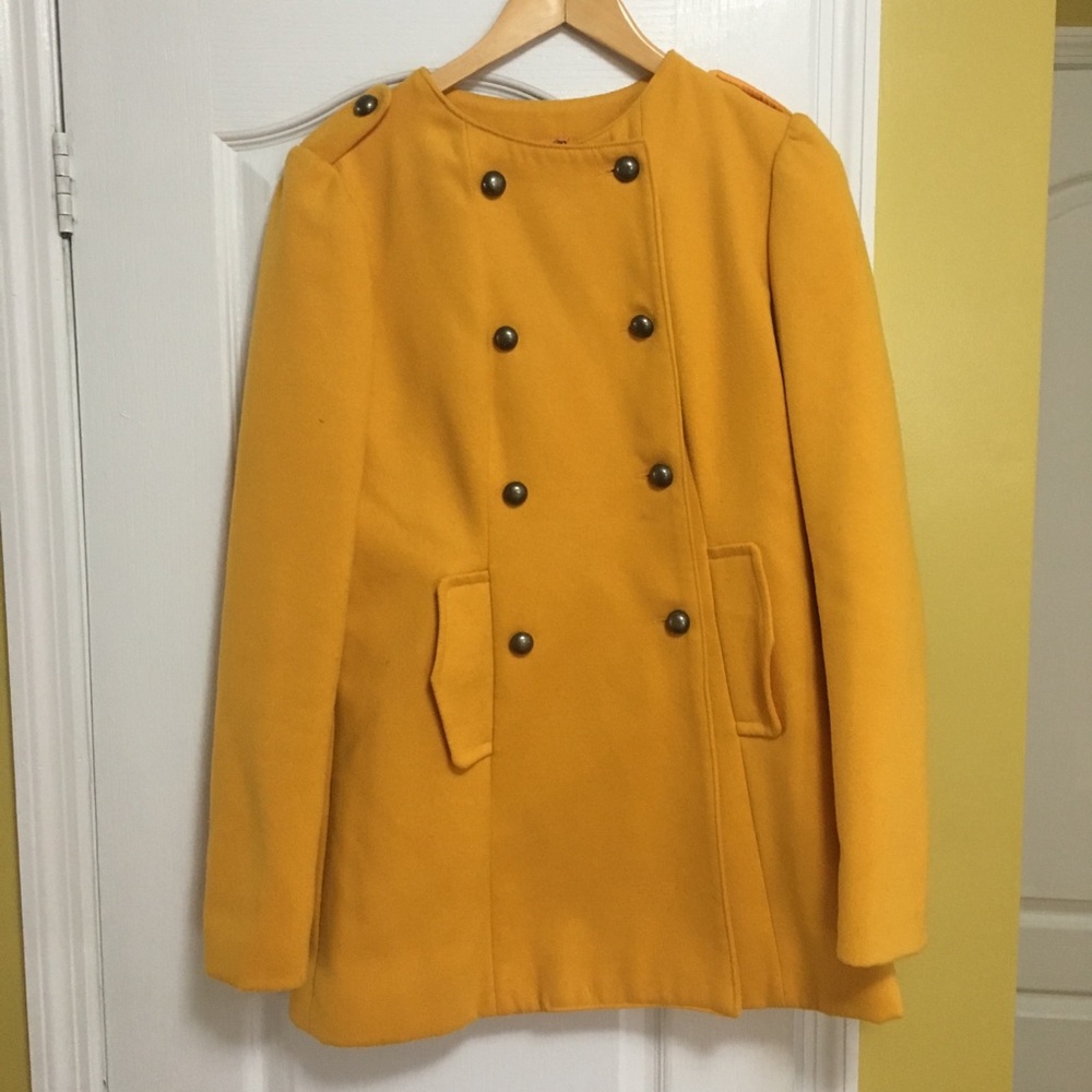 Yellow coat